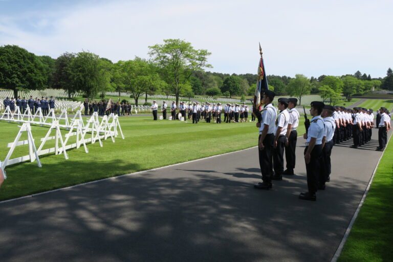 French and American military participated in the 2017 Memorial Day Ceremony at Lorraine American Cemetery.