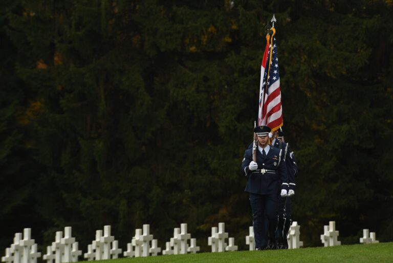 A detail of Airmen assigned to the 52nd Fighter Wing