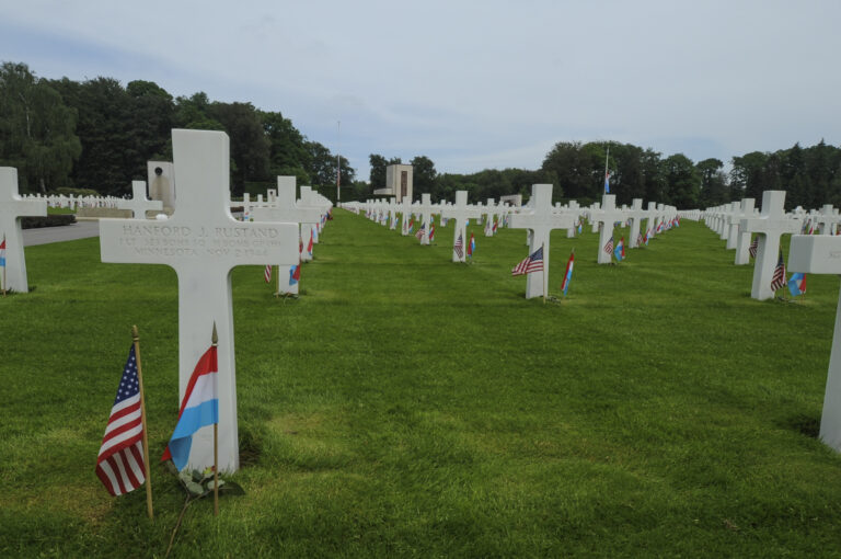 More than 200 Luxembourgers and Americans paid their respects to the legacy and valor of fallen American service members as part of a Memorial Day ceremony at the Luxembourg American Cemetery and Memorial in Luxembourg