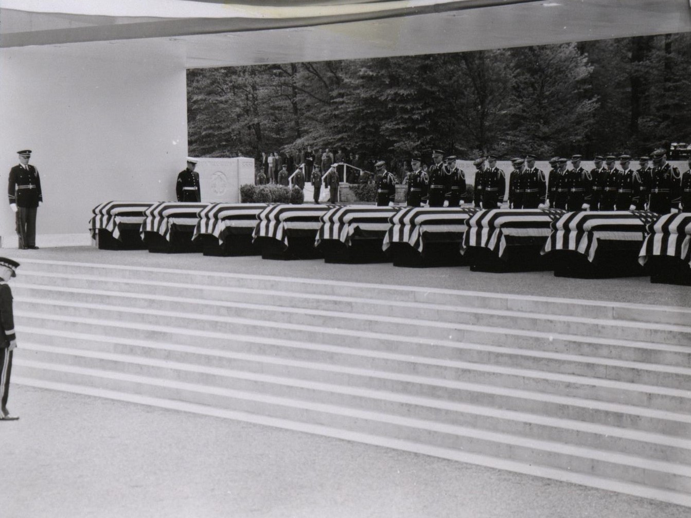Selection Cemony at Epinal American Cemetery, France, May 12, 1958