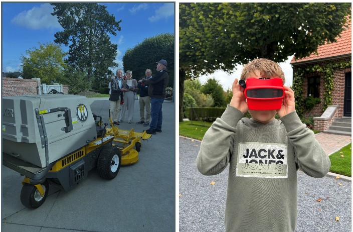 Picture of European Heritage Days at Flanders Field American Cemetery. Credit: American Battle Monuments Commission. 