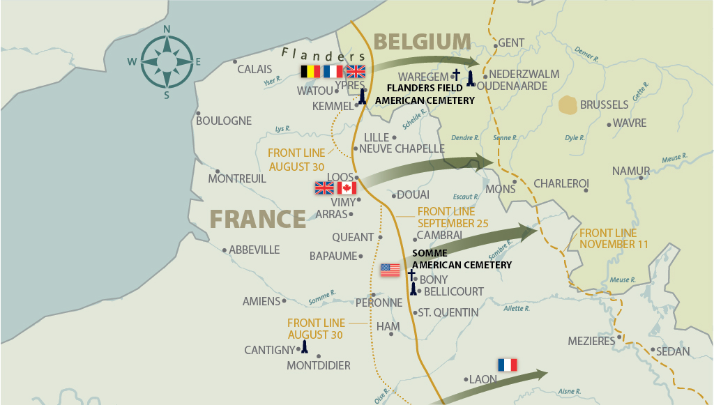 The AEF in the Somme Sector, May 28 – October 24, 1918