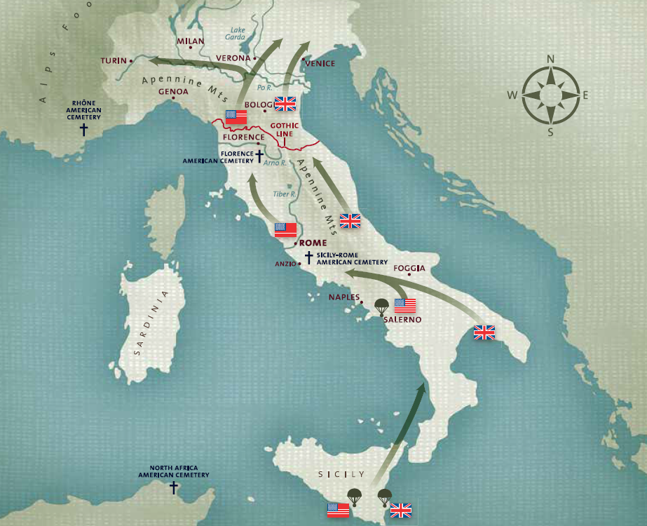 Florence Historical Map