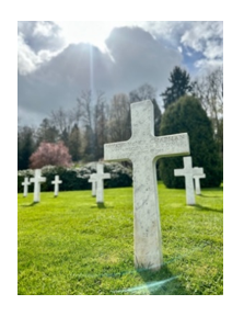 Many of the 2,300 U.S. service members buried at Aisne-Marne American Cemetery near the French village of Belleau were U.S. Marines who perished in the early days of June 1918 in the woods and wheat fields near the site. The Battle of Belleau Wood marked an important victory for the Americans and remains a prominent part of Marine Corps history. 