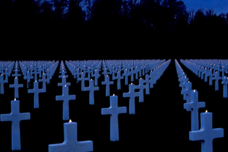 Epinal American Cemetery hosted a Luminary in February 2018