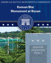 Korean War Monument at Busan Brochure