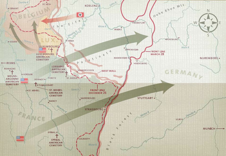 "From the Moselleto the Rhine and Onward"
