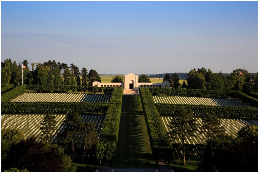 Picture of Meuse-Argonne American Cemetery. Credit: American Battle Monuments Commission/ Warrick Page. 