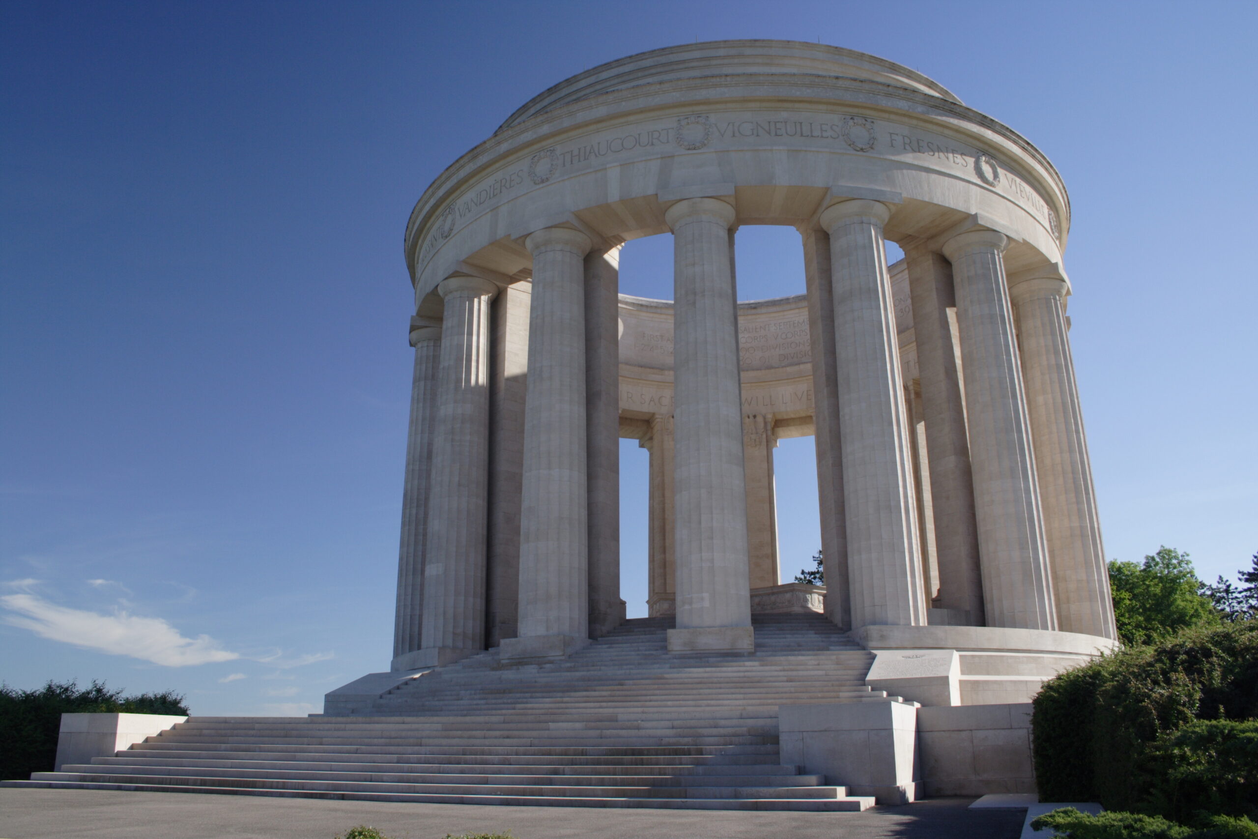 View of Montsec American Monuments. Credits: Robert Uth for American Battle Monuments Commission 