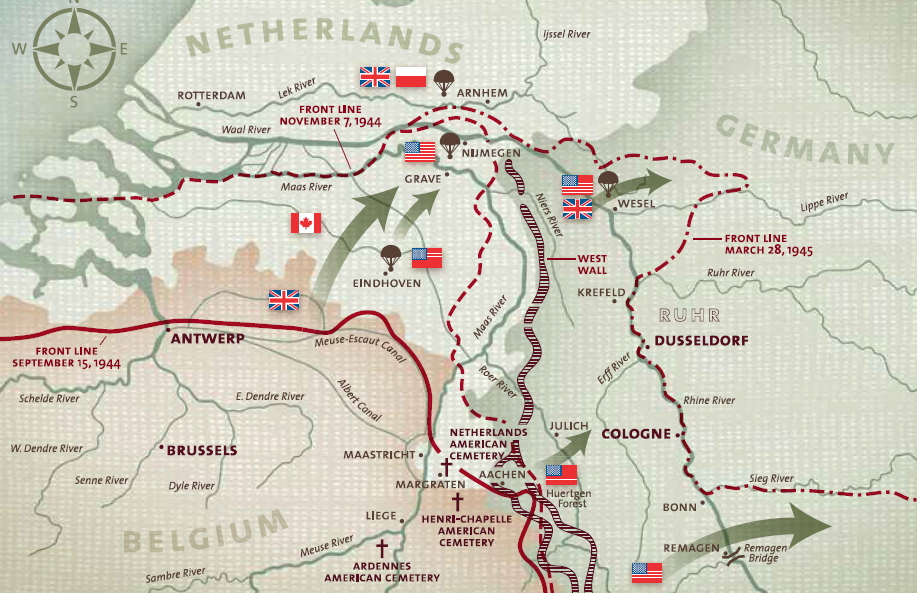 Allied Operations,September 1944 – Spring 1945