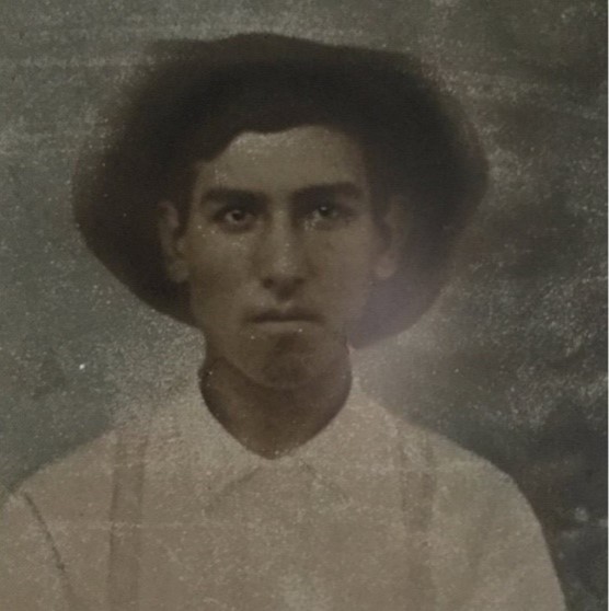 Picture of Pfc. Simeon Cusher. Credits: Meuse-Argonne American Cemetery archives. 