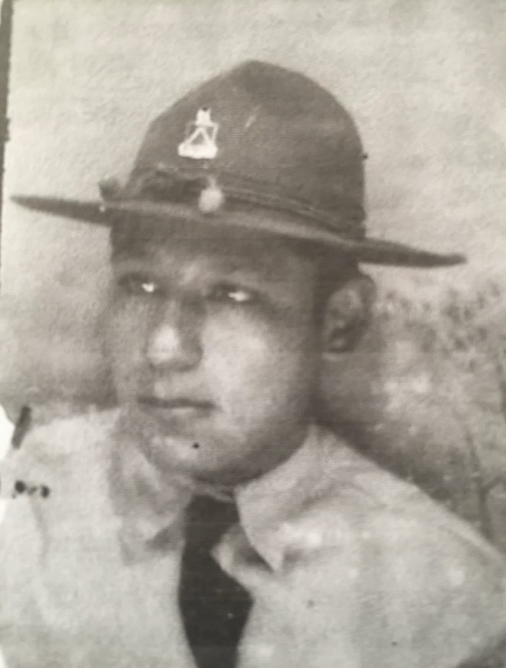 Picture of Pvt. Andrew Perry. Credits: Rhone American Cemetery archives. 