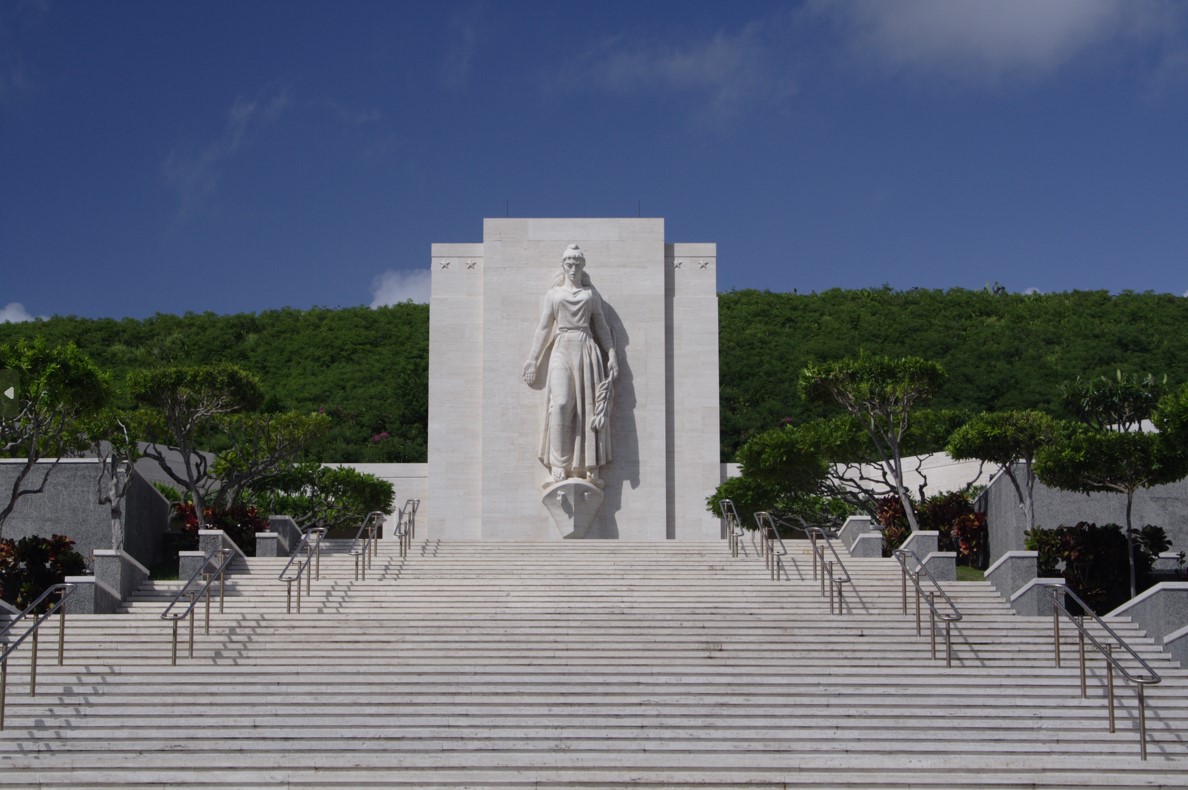 Picture of the Honolulu Memorial. Credits: American Battle Monuments Commission/ Robert Uth.