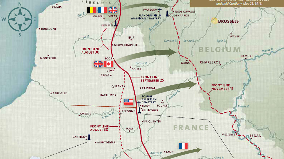 The AEF in the Somme Sector, May 28 – October 24, 1918