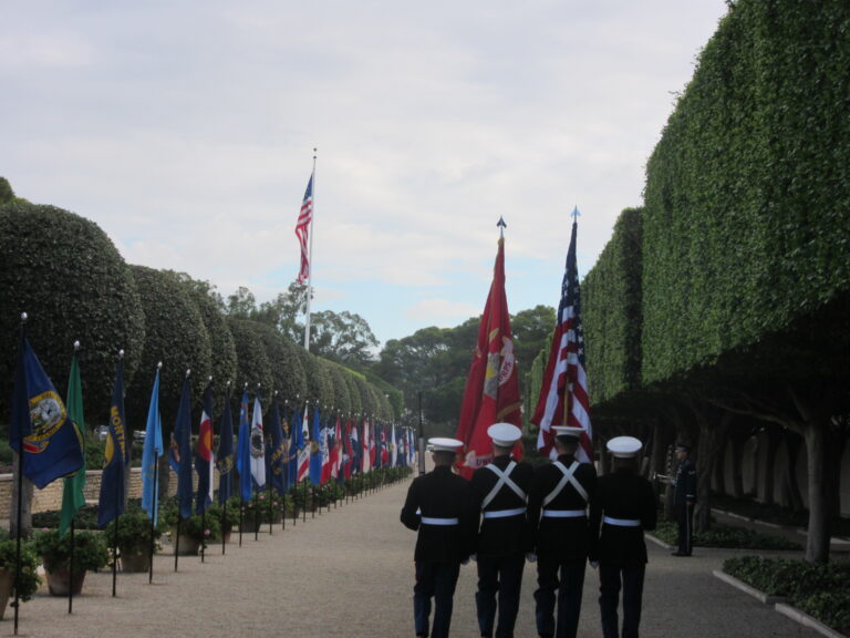 U.S. Marines participated in the 2016 Veterans Day Ceremony at North Africa American Cemetery.