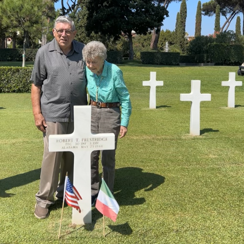 WWII fallen’s son visits Sicily-Rome American Cemetery alongside WWII ...