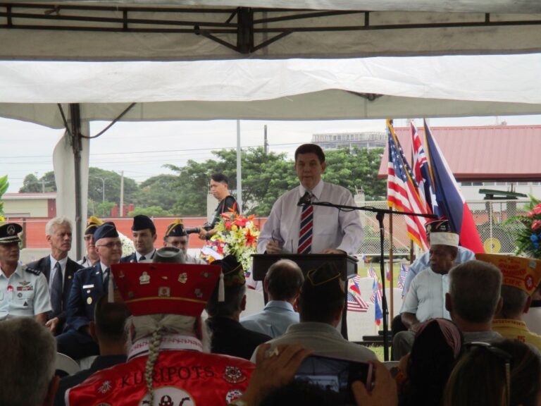 The 2016 Veterans Day Ceremony at Clark Veterans Cemetery included remarks.