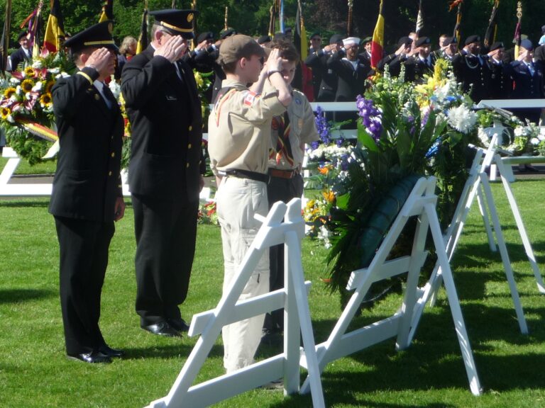 Memorial Day 2012 at Henri-Chapelle American Cemetery in Belgium