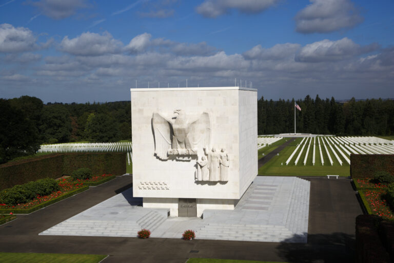 Ardennes American Cemetery in Belgium is the final resting place of more than 5